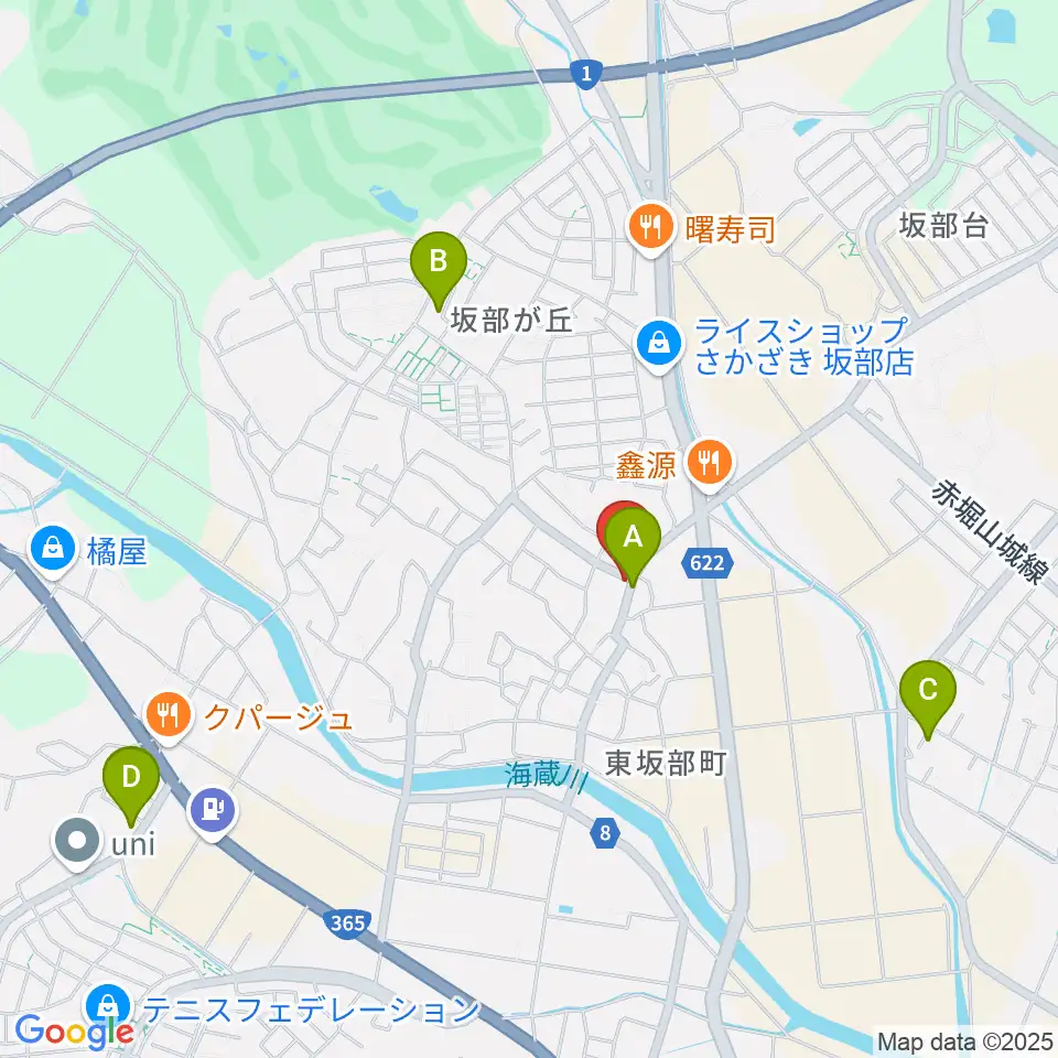 スタジオウッドボックス周辺の駐車場・コインパーキング一覧地図