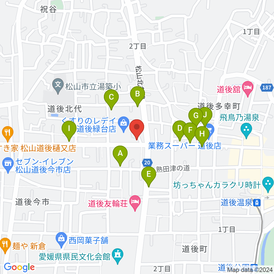 スタジオ Oto-Niwa周辺の駐車場・コインパーキング一覧地図