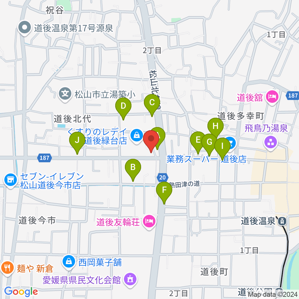 スタジオ Oto-Niwa周辺の駐車場・コインパーキング一覧地図