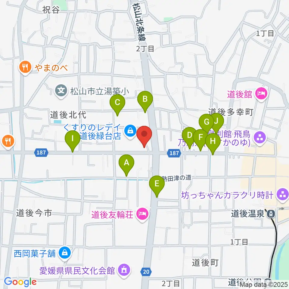スタジオ Oto-Niwa周辺の駐車場・コインパーキング一覧地図