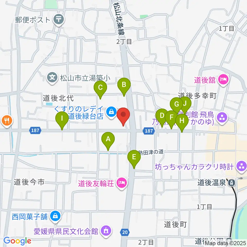 スタジオ Oto-Niwa周辺の駐車場・コインパーキング一覧地図