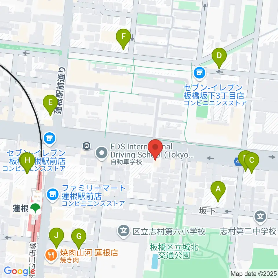 エアーサウンドスタジオ周辺の駐車場・コインパーキング一覧地図