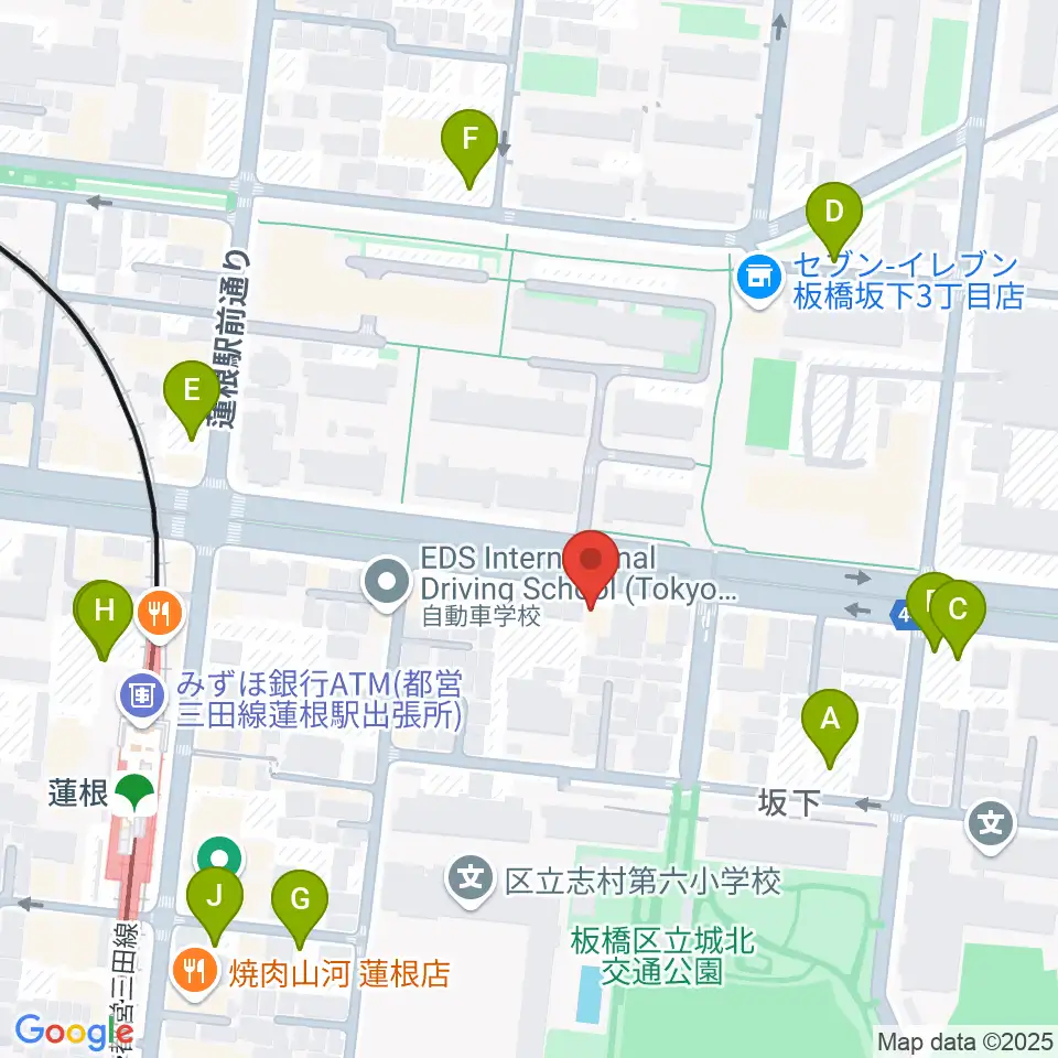 エアーサウンドスタジオ周辺の駐車場・コインパーキング一覧地図