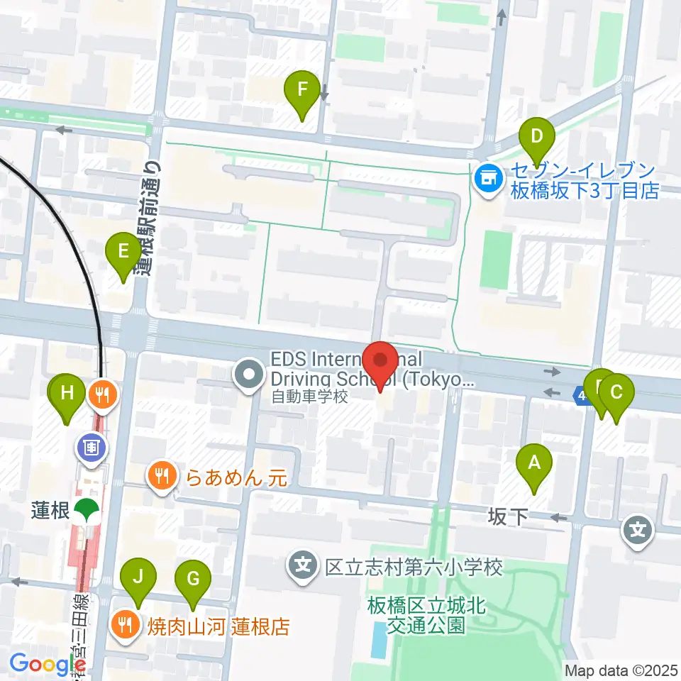 エアーサウンドスタジオ周辺の駐車場・コインパーキング一覧地図