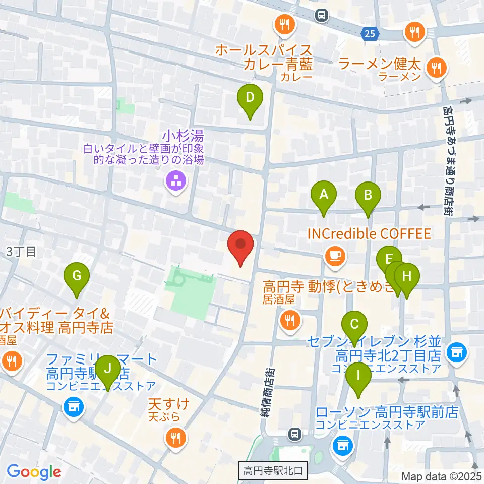 M'sボーカル教室周辺の駐車場・コインパーキング一覧地図