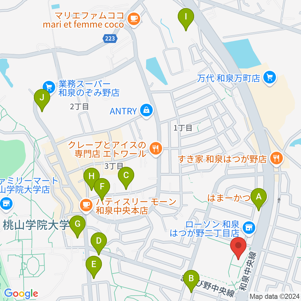 株式会社パワーステーション周辺の駐車場・コインパーキング一覧地図