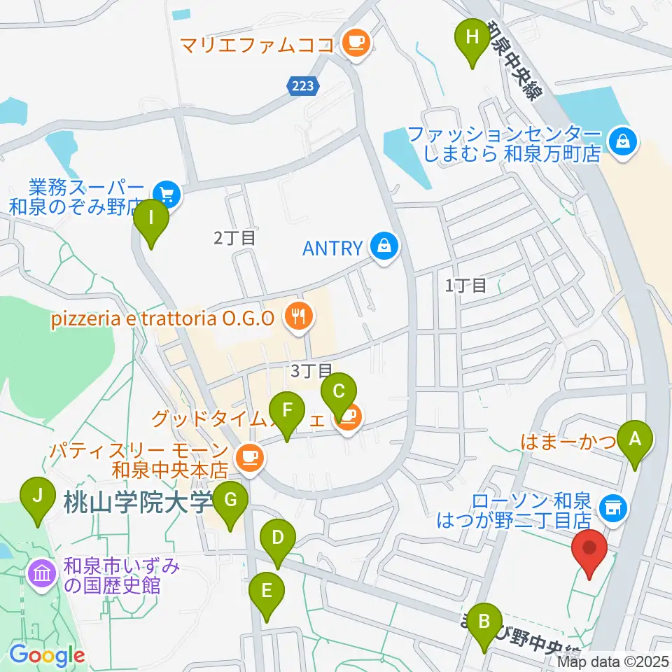 株式会社パワーステーション周辺の駐車場・コインパーキング一覧地図