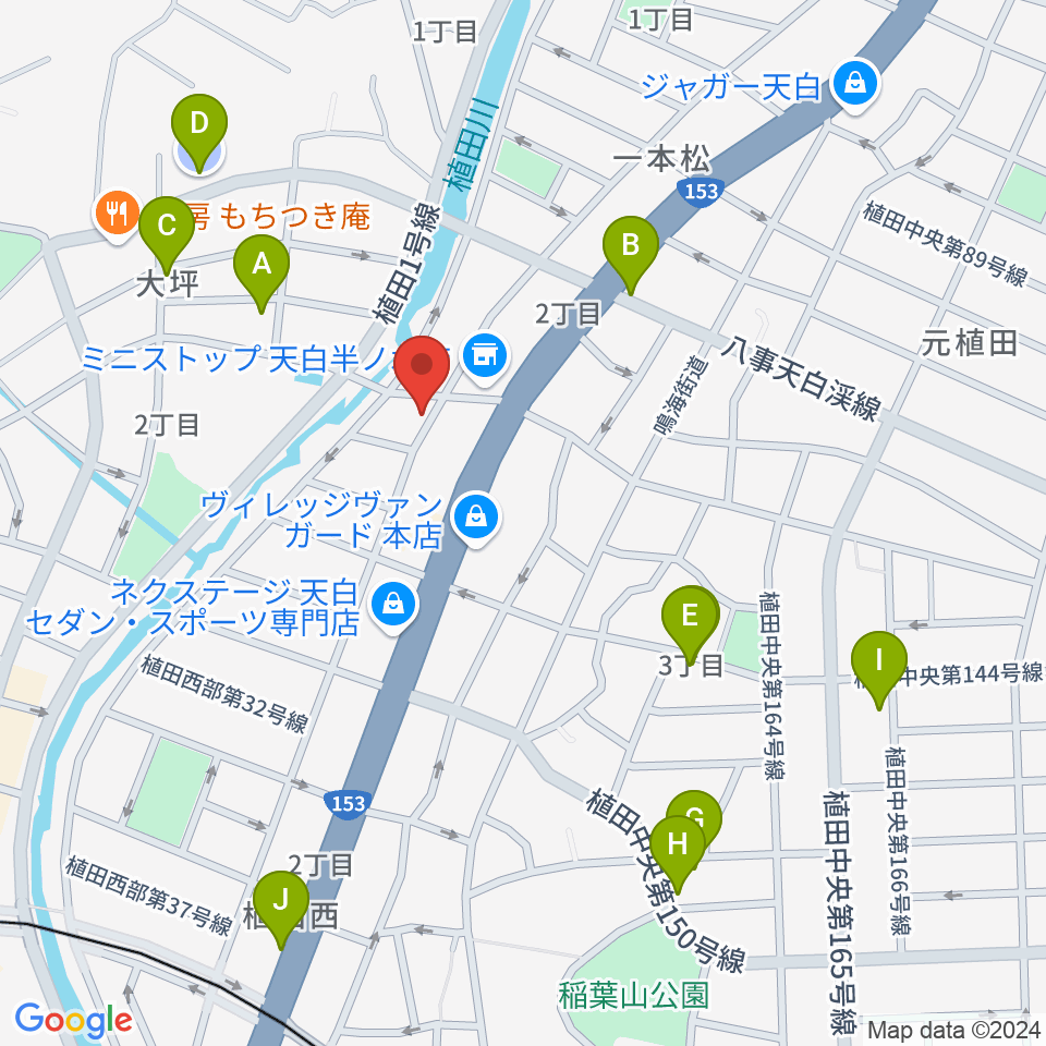 ゼロスタジオ周辺の駐車場・コインパーキング一覧地図