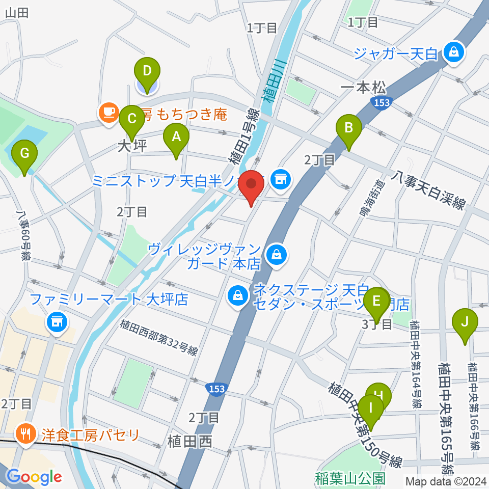 ゼロスタジオ周辺の駐車場・コインパーキング一覧地図