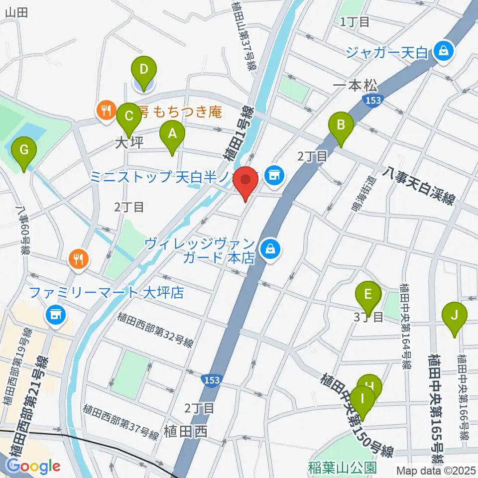 ゼロスタジオ周辺の駐車場・コインパーキング一覧地図