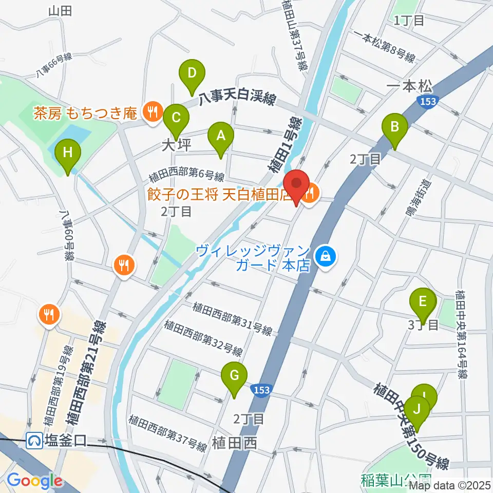 ゼロスタジオ周辺の駐車場・コインパーキング一覧地図