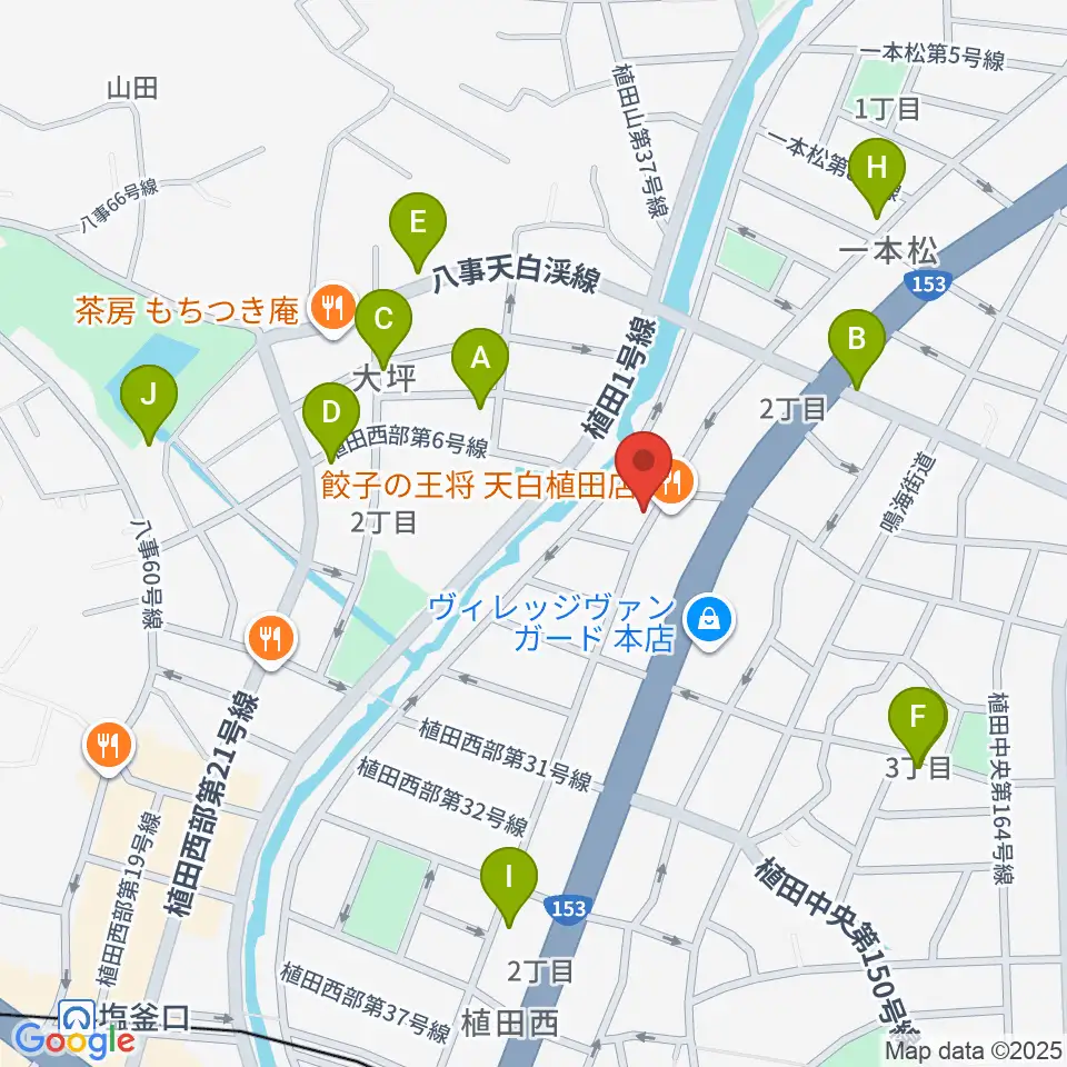 ゼロスタジオ周辺の駐車場・コインパーキング一覧地図
