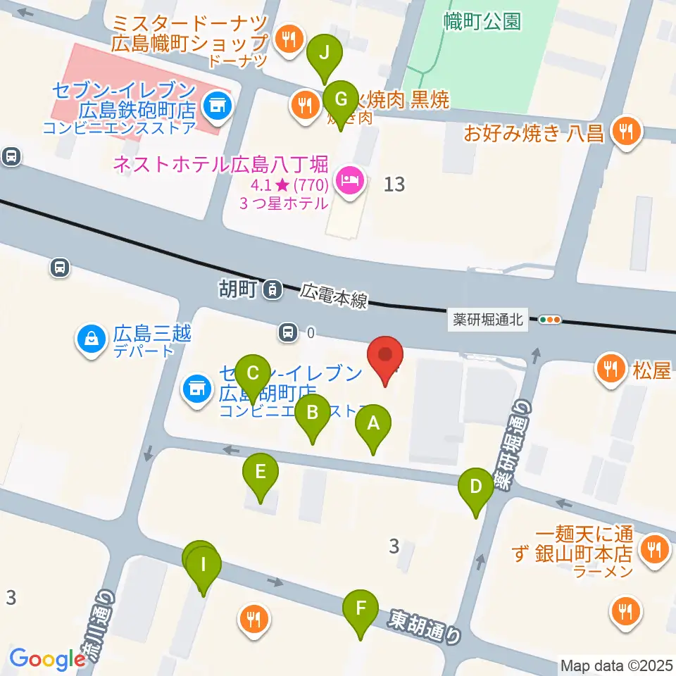 JM music Vocal School周辺の駐車場・コインパーキング一覧地図