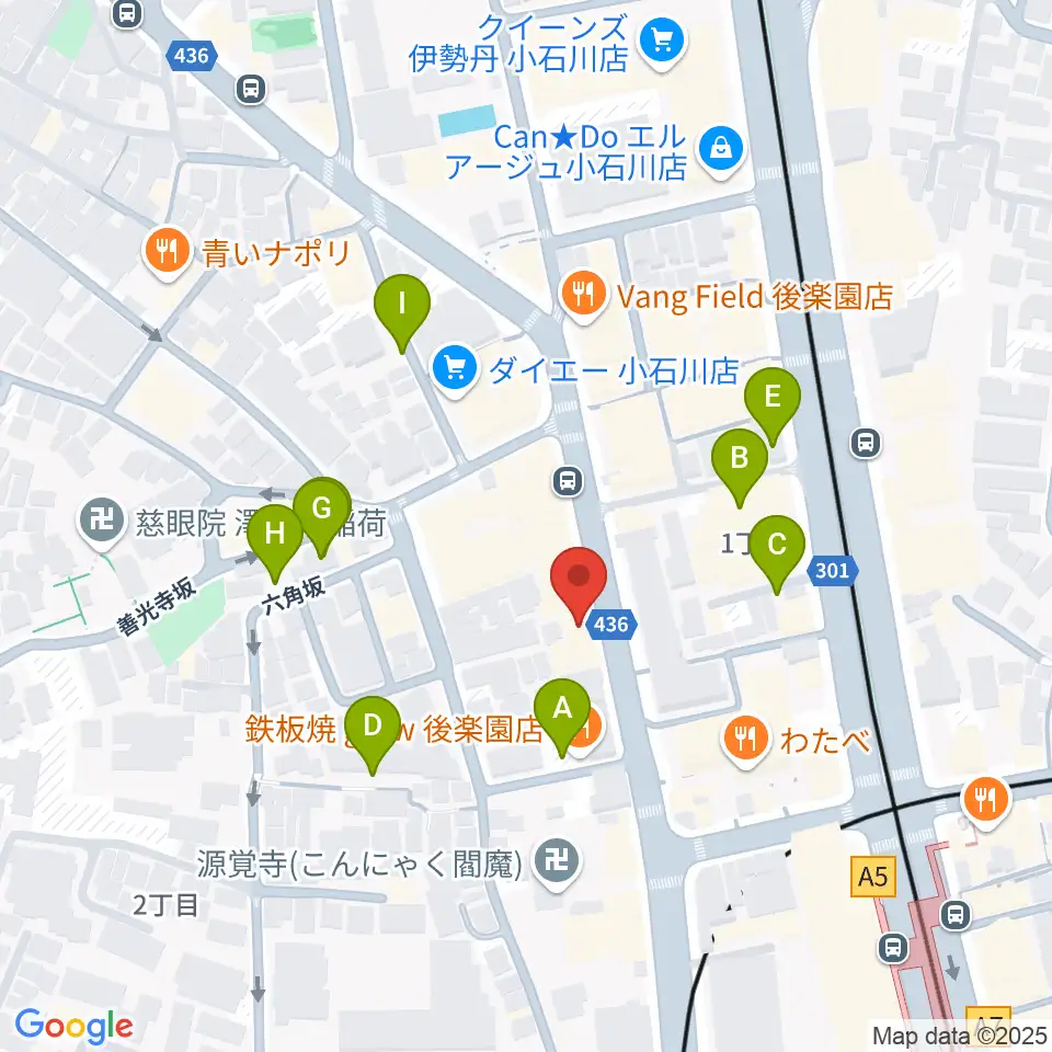 アルトフィールド音楽教室周辺の駐車場・コインパーキング一覧地図