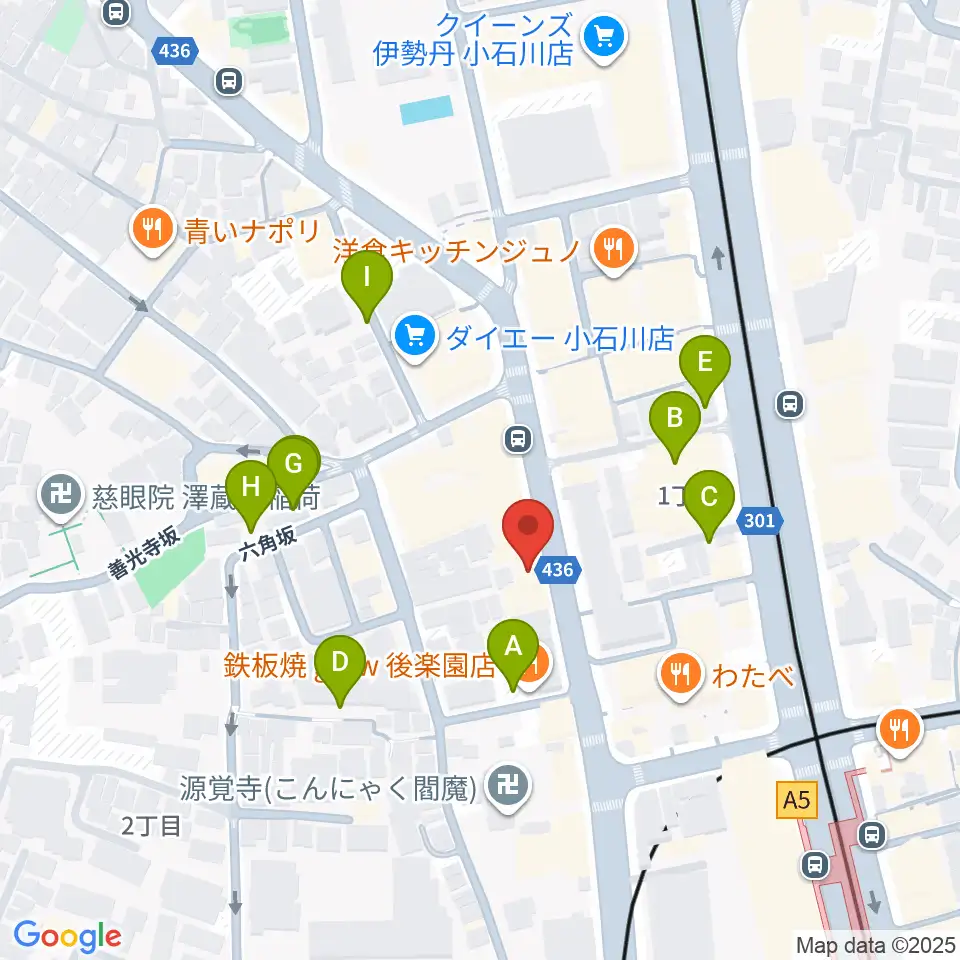 アルトフィールド音楽教室周辺の駐車場・コインパーキング一覧地図