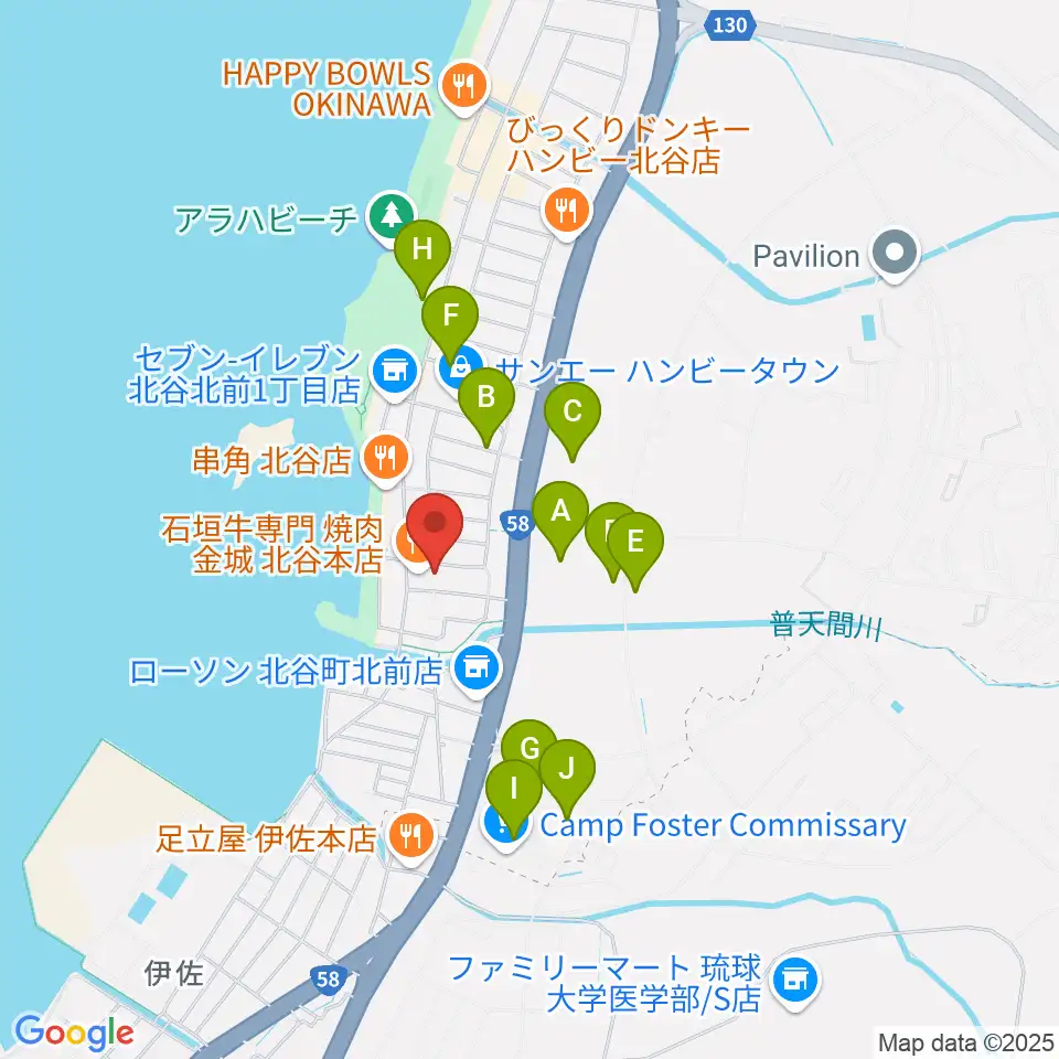 南国ピアノスタジオ周辺の駐車場・コインパーキング一覧地図