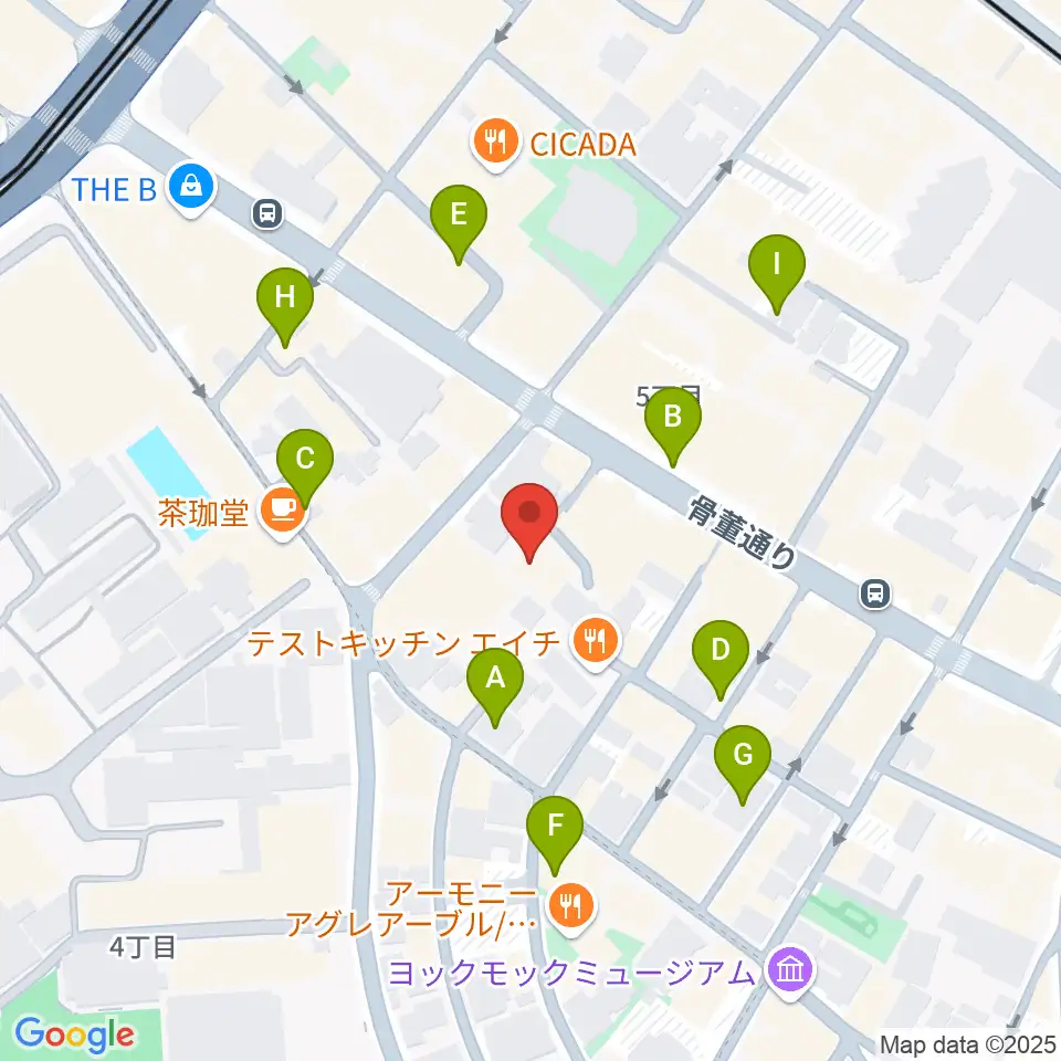 JBG音楽院 東京校周辺の駐車場・コインパーキング一覧地図