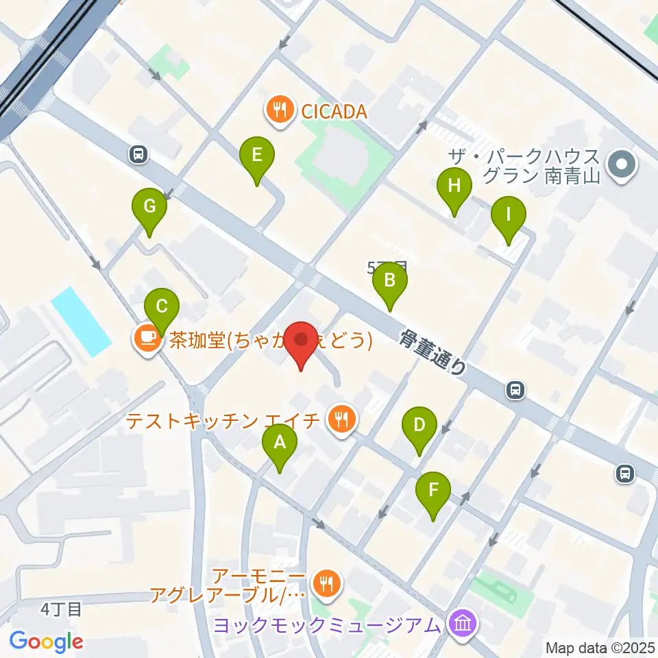 JBG音楽院 東京校周辺の駐車場・コインパーキング一覧地図