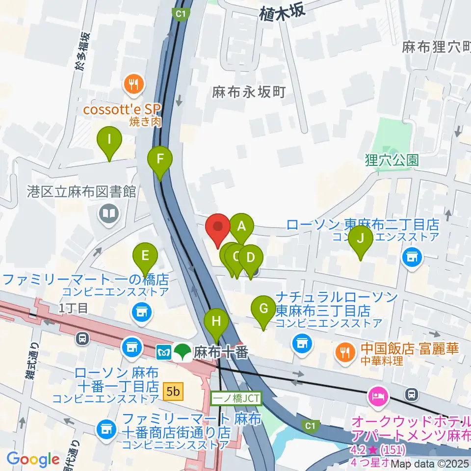 スタジオファイン周辺の駐車場・コインパーキング一覧地図