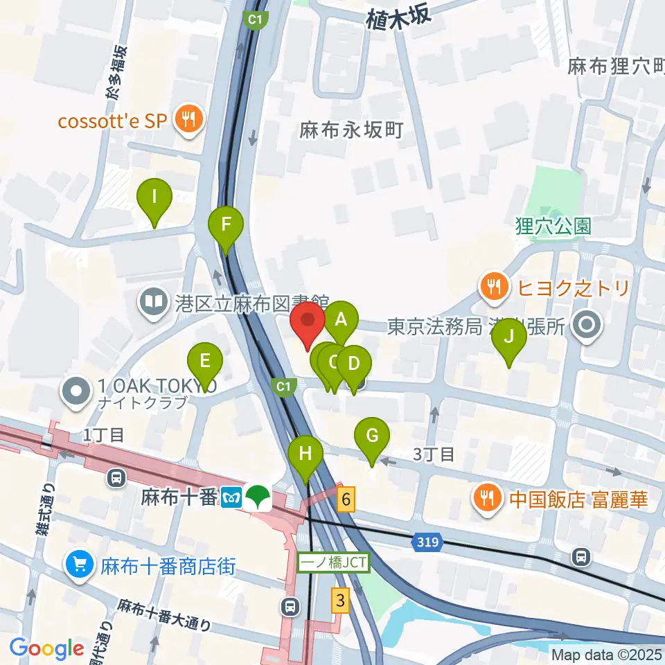 スタジオファイン周辺の駐車場・コインパーキング一覧地図