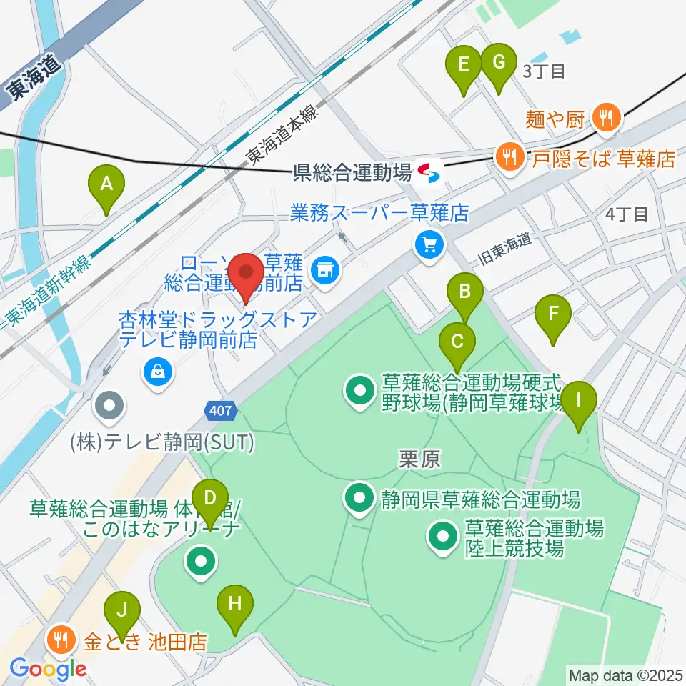 ヤマモトレコーディングスタジオ周辺の駐車場・コインパーキング一覧地図
