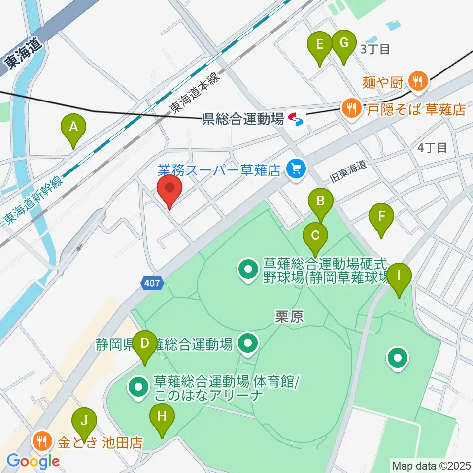 ヤマモトレコーディングスタジオ周辺の駐車場・コインパーキング一覧地図
