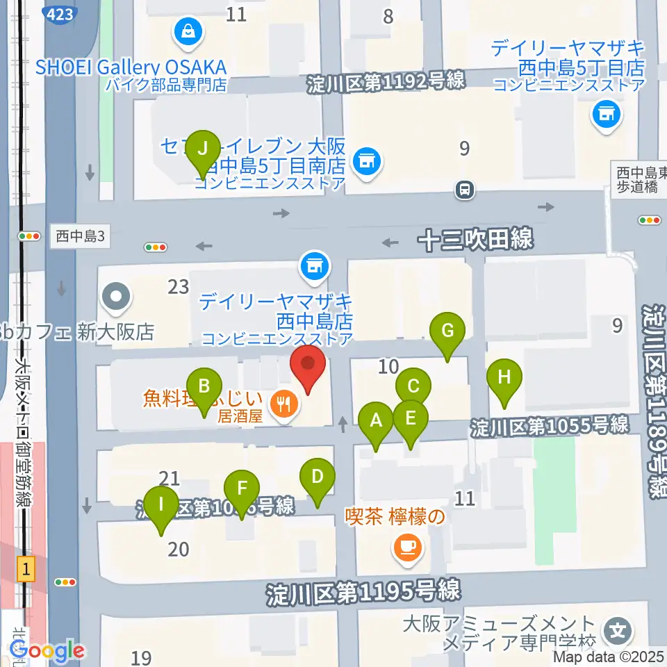 グスクミュージッククラブ周辺の駐車場・コインパーキング一覧地図