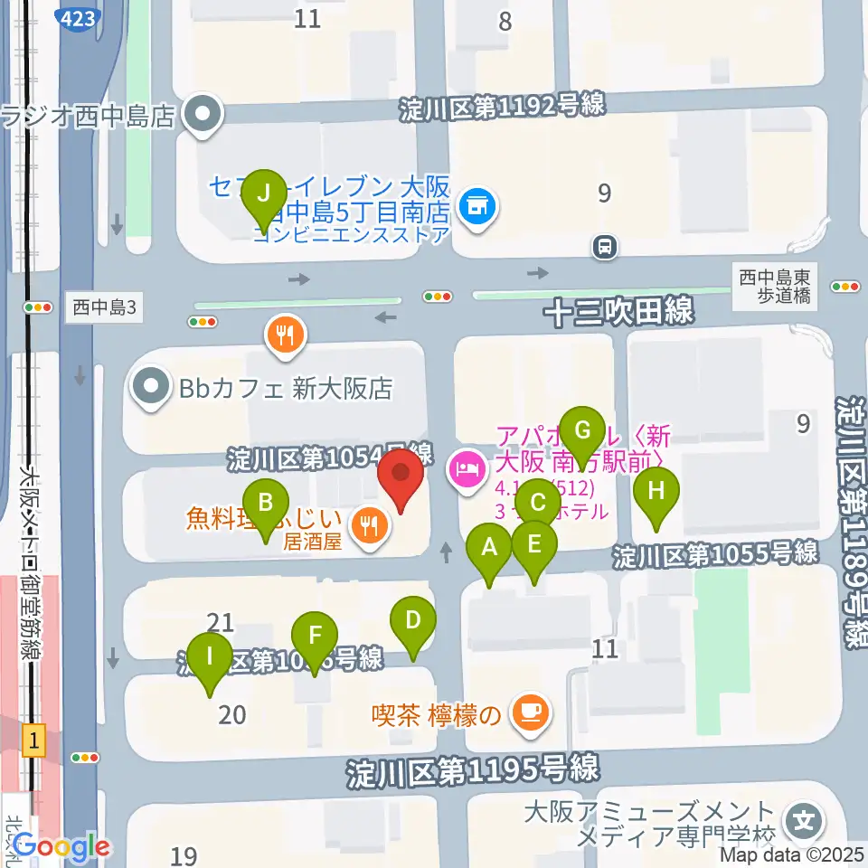 グスクミュージッククラブ周辺の駐車場・コインパーキング一覧地図