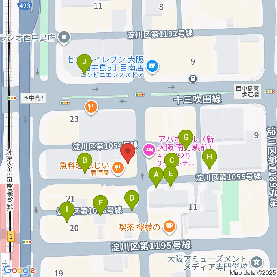 グスクミュージッククラブ周辺の駐車場・コインパーキング一覧地図