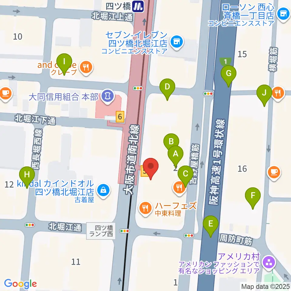 Vocal Space B周辺の駐車場・コインパーキング一覧地図