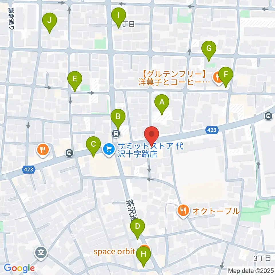 スタジオファミリア三軒茶屋店周辺の駐車場・コインパーキング一覧地図