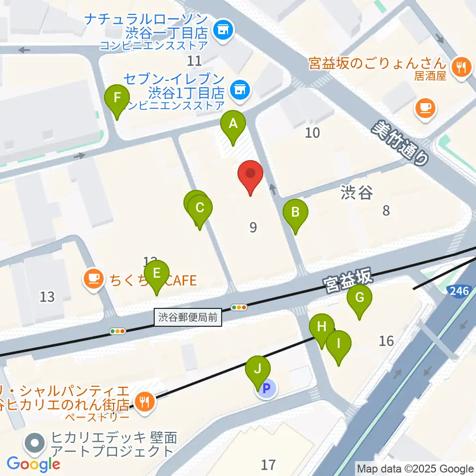 ヴォイスレッスンジャス周辺の駐車場・コインパーキング一覧地図