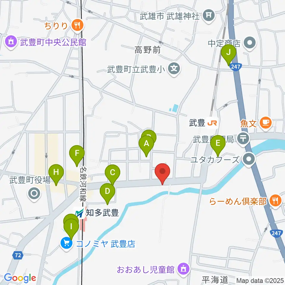 モリシタ楽器周辺の駐車場・コインパーキング一覧地図