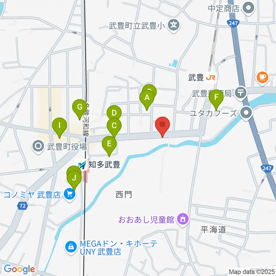 モリシタ楽器周辺の駐車場・コインパーキング一覧地図