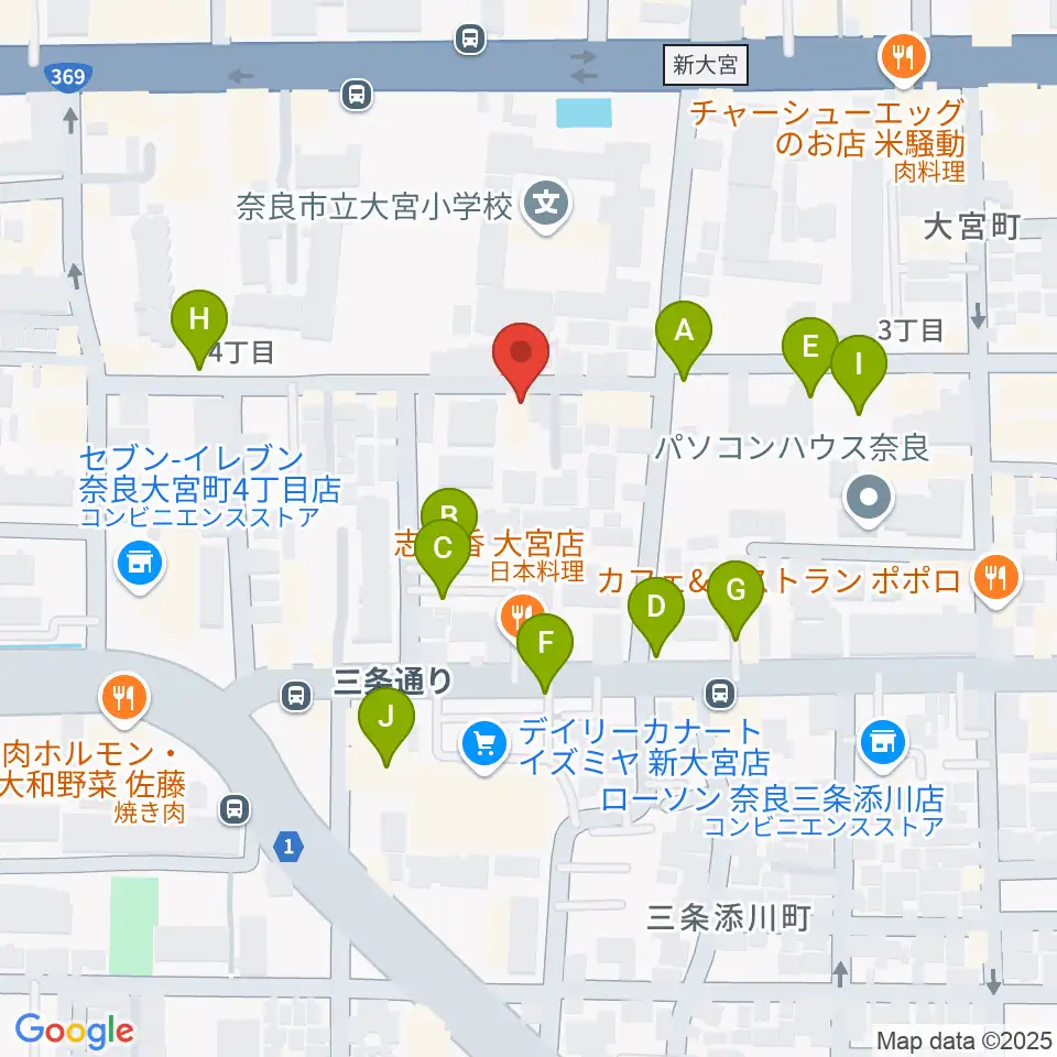 新大宮G5周辺の駐車場・コインパーキング一覧地図