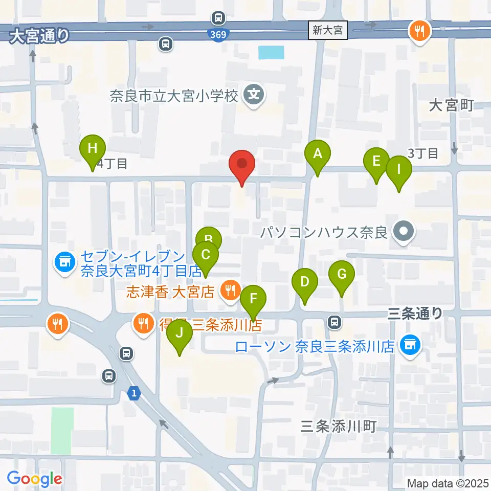 新大宮G5周辺の駐車場・コインパーキング一覧地図