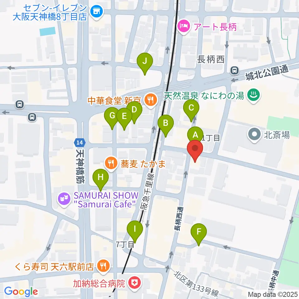 Studio246 GEN周辺の駐車場・コインパーキング一覧地図