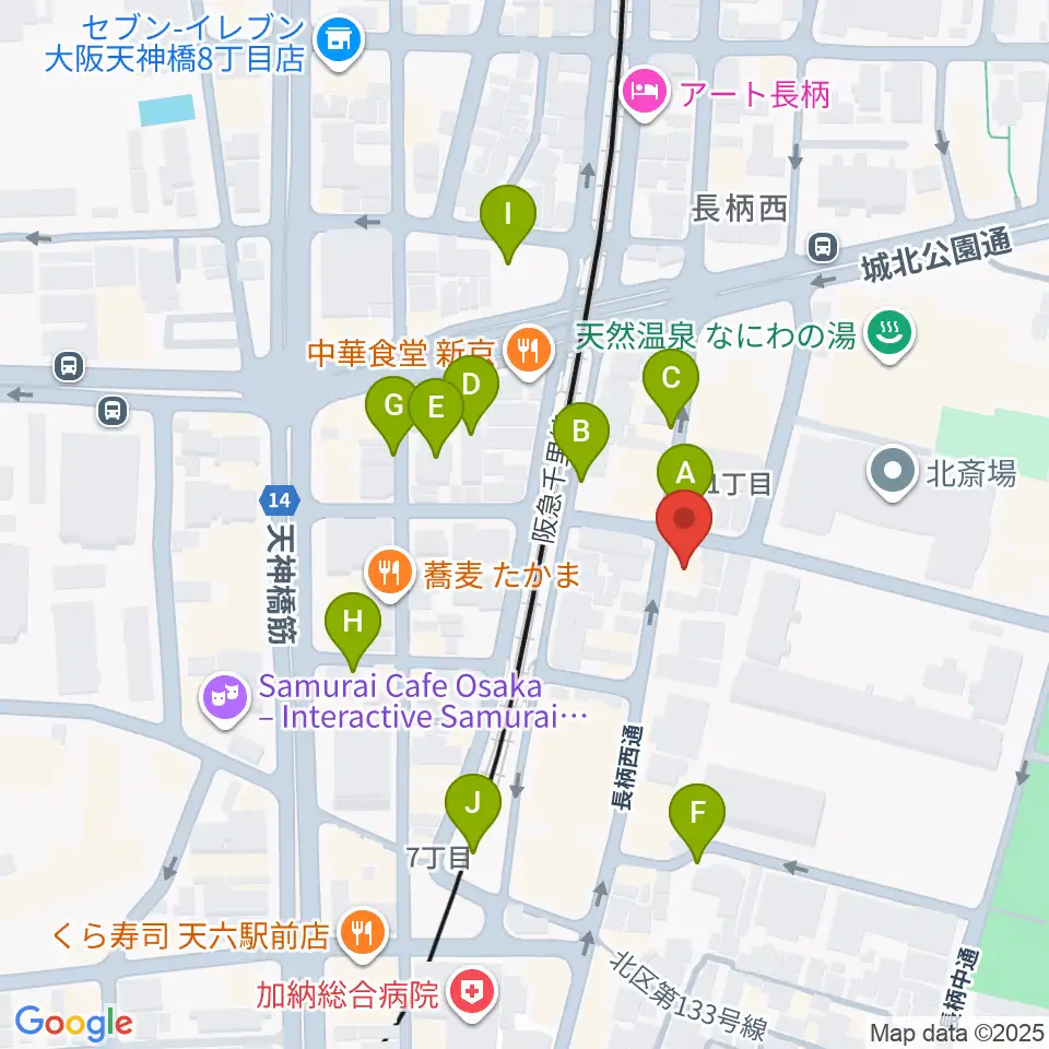 Studio246 GEN周辺の駐車場・コインパーキング一覧地図