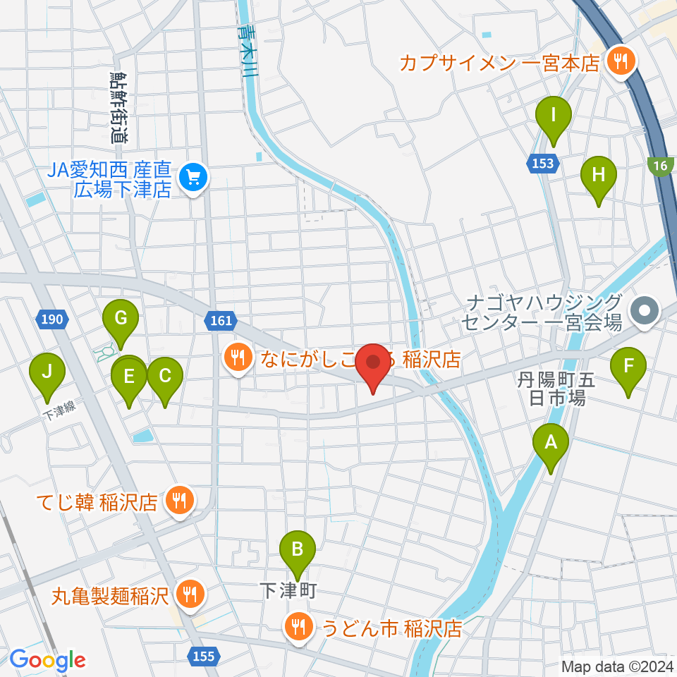 フレンズ音楽院周辺の駐車場・コインパーキング一覧地図