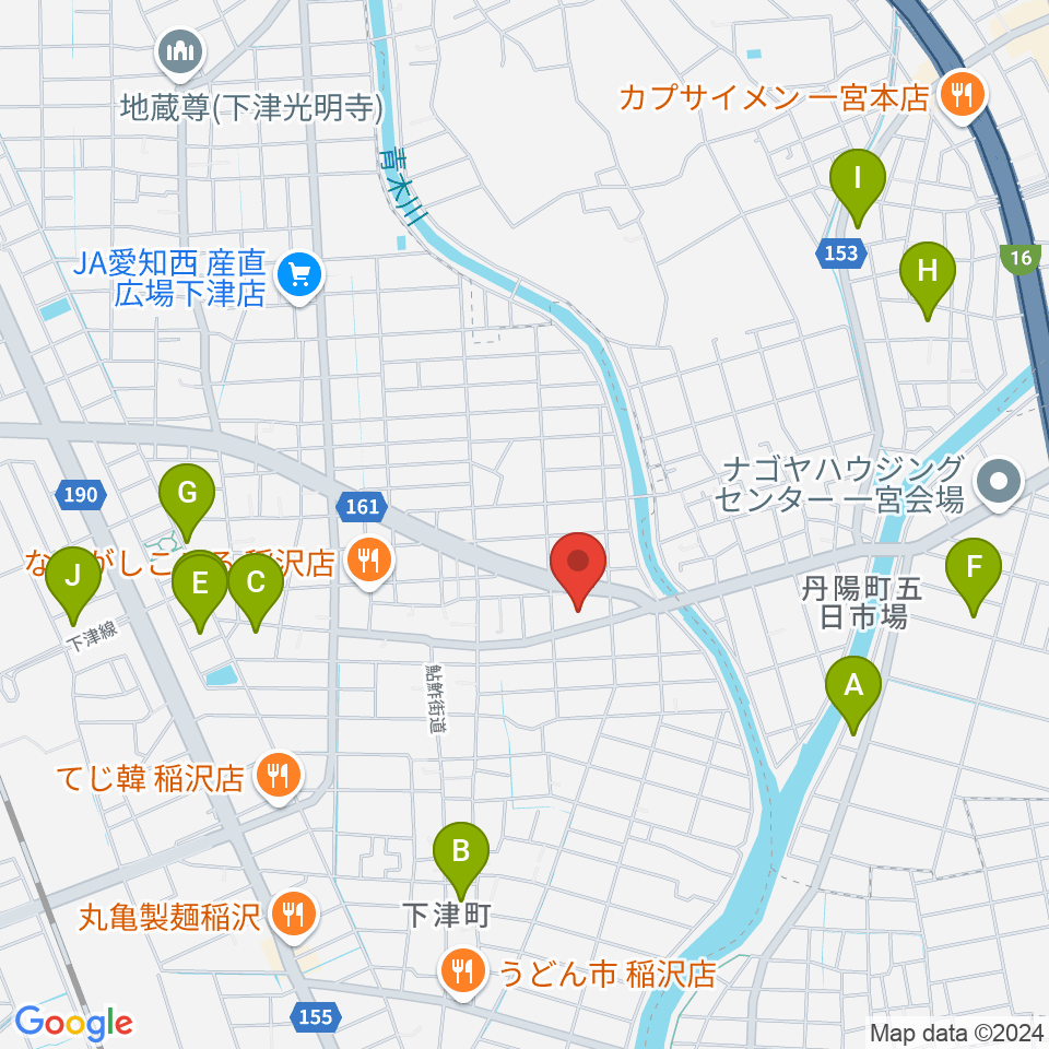 フレンズ音楽院周辺の駐車場・コインパーキング一覧地図