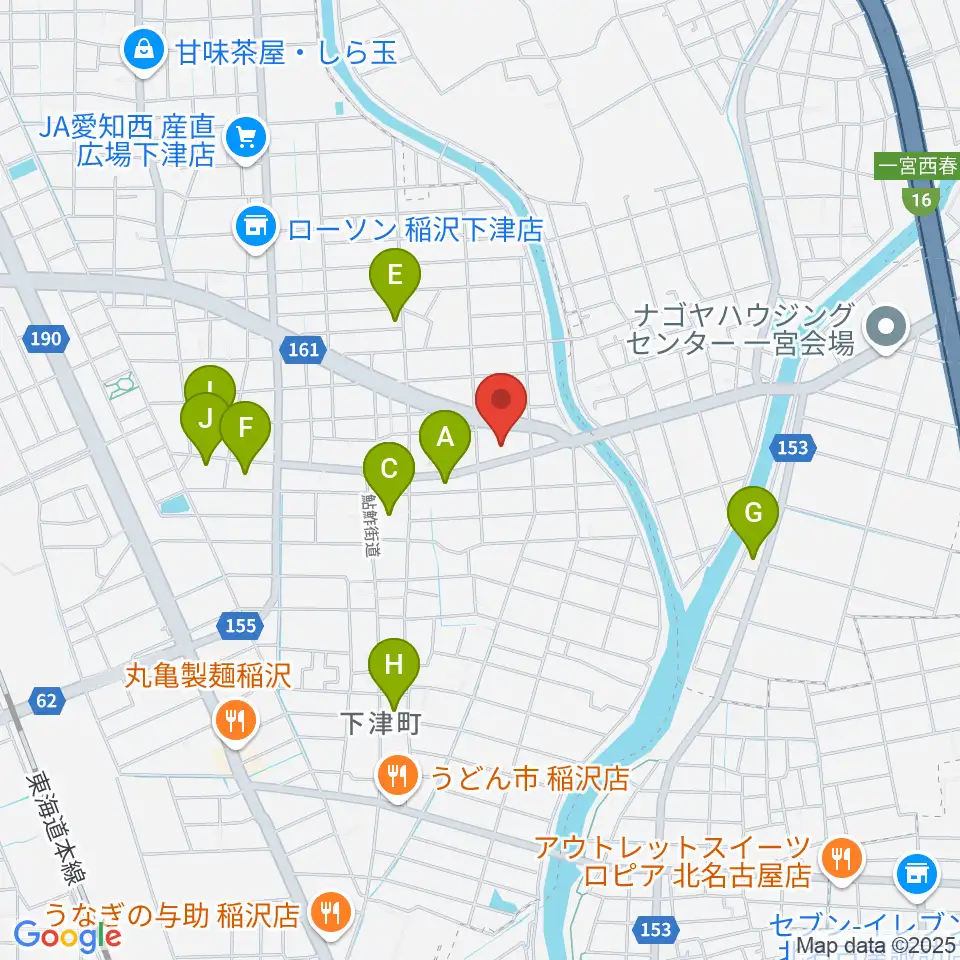 フレンズ音楽院周辺の駐車場・コインパーキング一覧地図