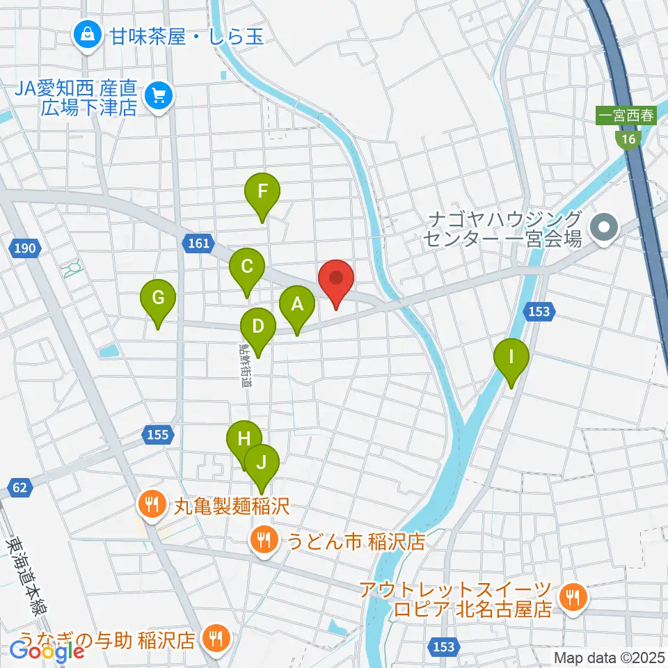 フレンズ音楽院周辺の駐車場・コインパーキング一覧地図