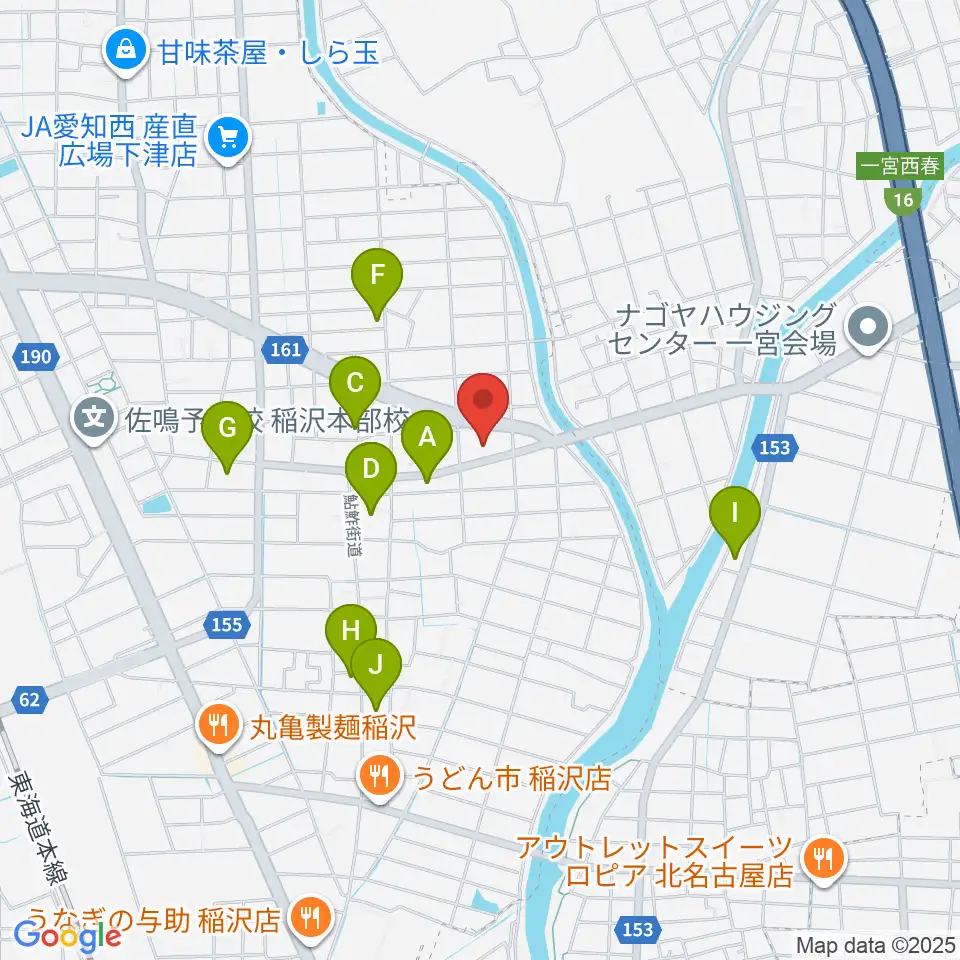 フレンズ音楽院周辺の駐車場・コインパーキング一覧地図