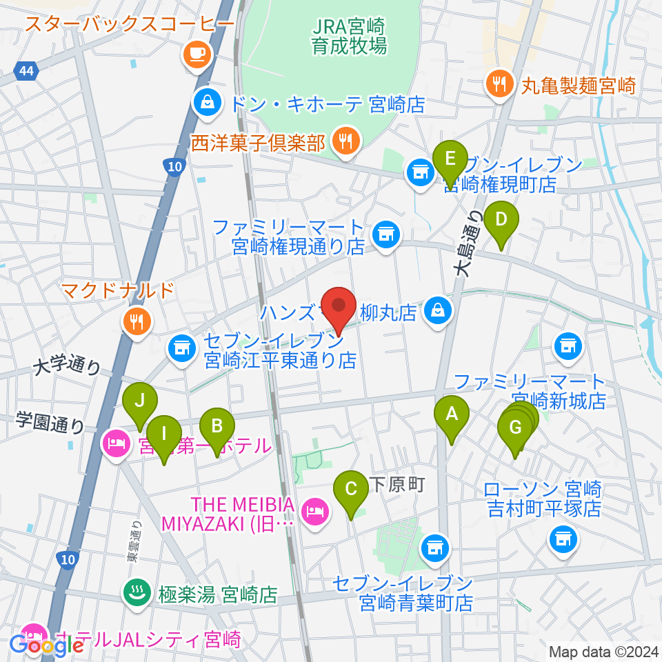 ベリーエイプ・インク周辺の駐車場・コインパーキング一覧地図