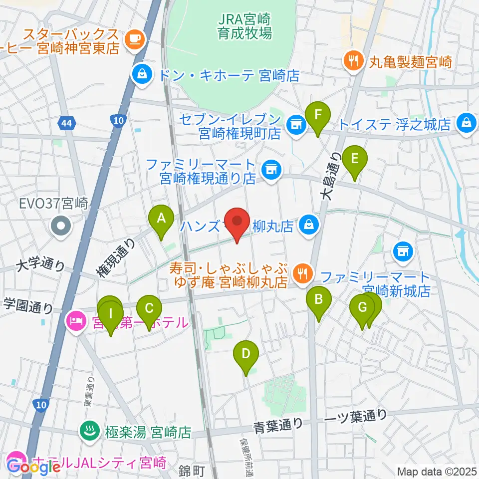 ベリーエイプ・インク周辺の駐車場・コインパーキング一覧地図