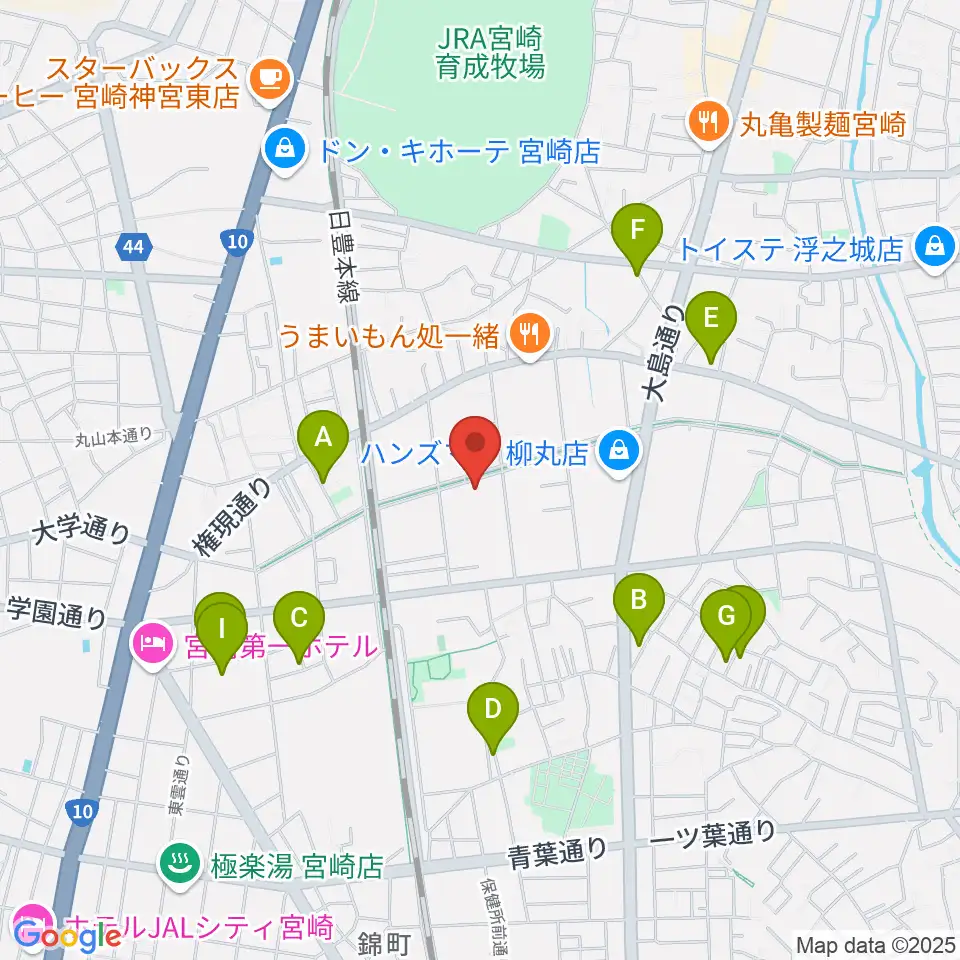 ベリーエイプ・インク周辺の駐車場・コインパーキング一覧地図