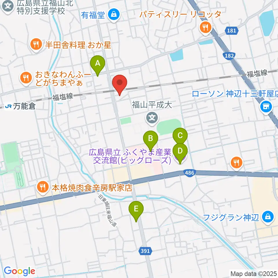 新和琴楽（有）周辺の駐車場・コインパーキング一覧地図