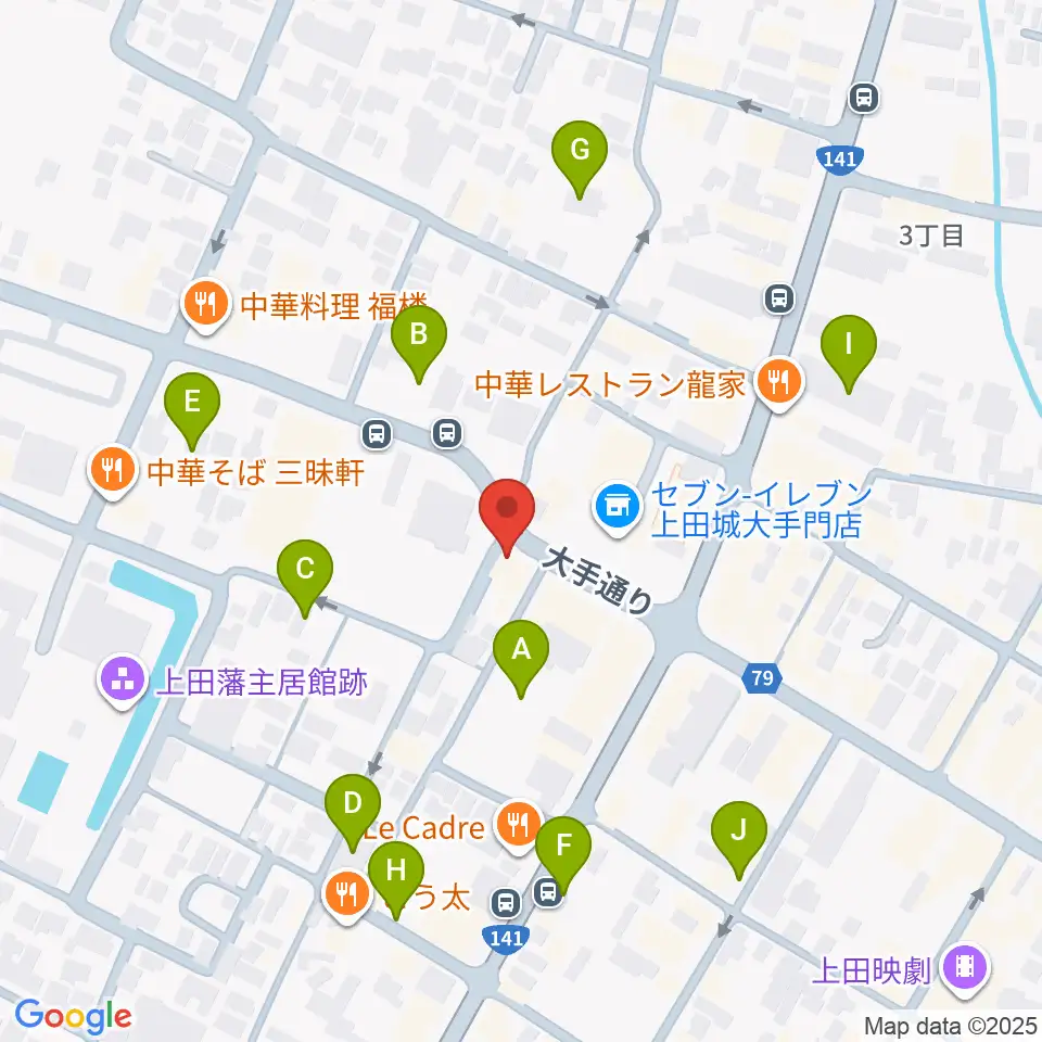 MY楽器周辺の駐車場・コインパーキング一覧地図