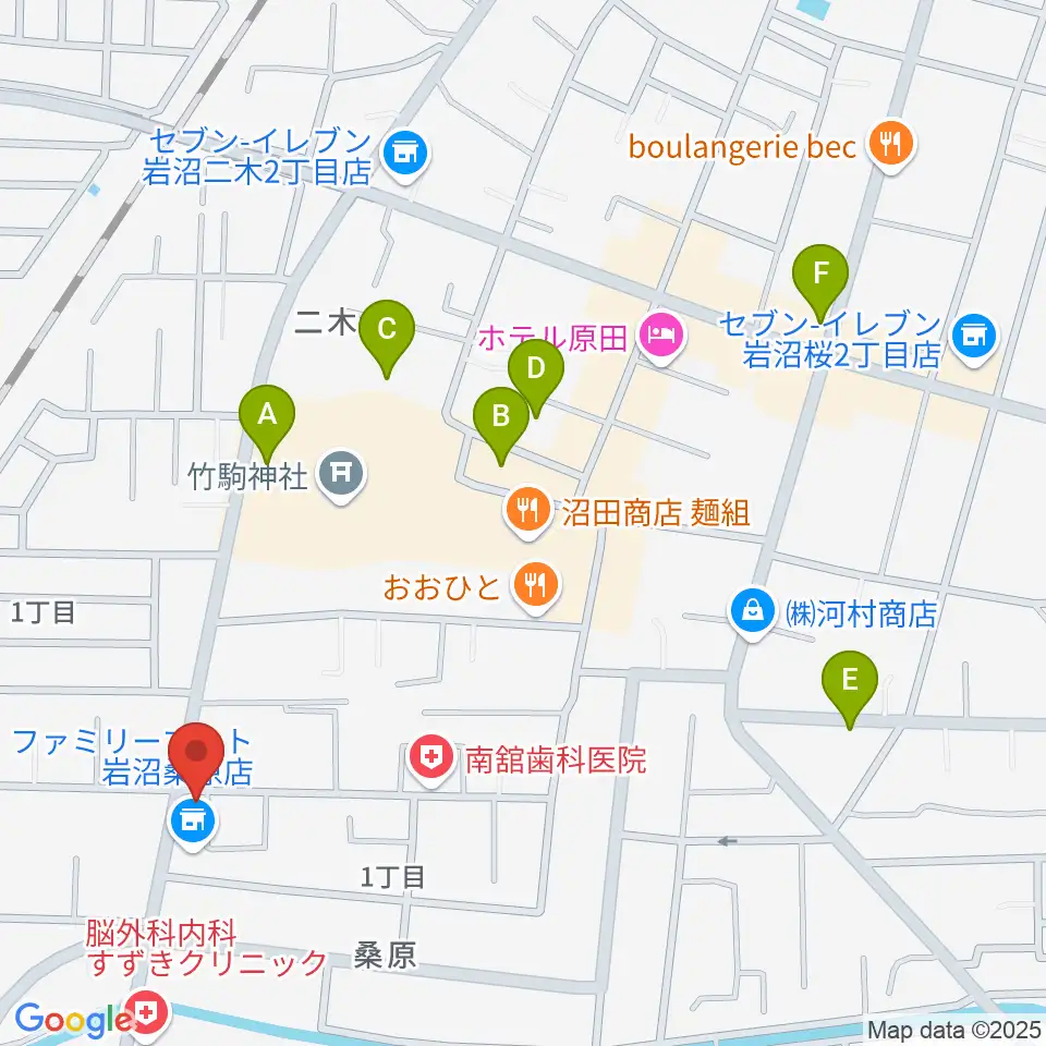 シトラスハウス周辺の駐車場・コインパーキング一覧地図