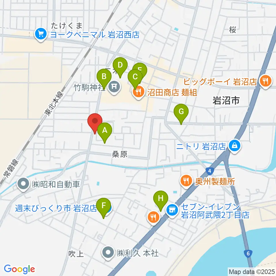 シトラスハウス周辺の駐車場・コインパーキング一覧地図